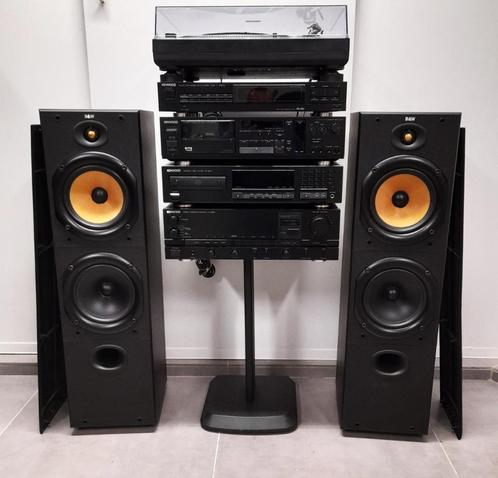 Kenwood keten en B&W luidsprekers alles apart te koop, Audio, Tv en Foto, Stereoketens, Zo goed als nieuw, Cassettedeck, Ophalen of Verzenden