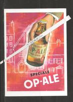 Bier-Brasserie-Brouwerij-De Smedt-Op-Ale-Opwijk-Reclamekaart, Ophalen of Verzenden, Zo goed als nieuw, Reclamebord, Plaat of Schild