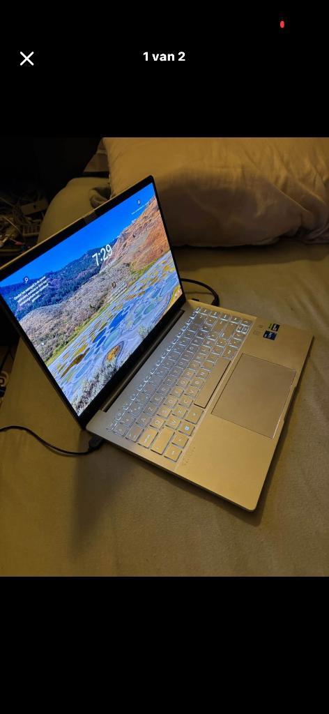 Hp pavilion plus 14-EH1009NB, Computers en Software, Windows Laptops, Zo goed als nieuw, 14 inch, SSD, 2 tot 3 Ghz, 16 GB, Azerty