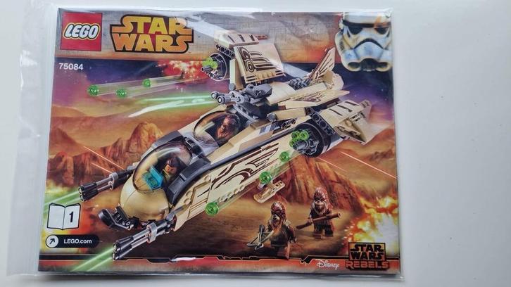 Lego Star Wars 75084 - Wookiee Gunship, Kinderen en Baby's, Speelgoed | Duplo en Lego, Gebruikt, Lego, Complete set, Ophalen of Verzenden