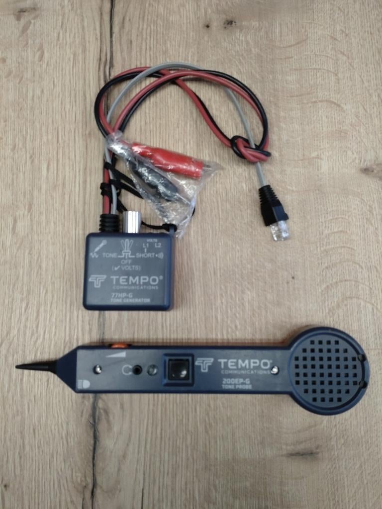 Tempo - Leidingzoeker, Doe-het-zelf en Bouw, Gereedschap | Overige machines, Zo goed als nieuw, Ophalen of Verzenden