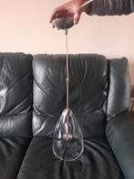 Glazen Hanglamp, Huis en Inrichting, Lampen | Hanglampen, Glas, Zo goed als nieuw, Ophalen