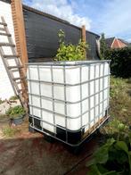 Regenton / Waterton 1000 liter + accessoires, Ophalen, Kunststof, Gebruikt, Met kraantje