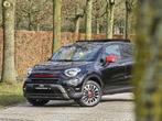 Fiat 500 X 500x DOLCE VITA RED | CABRIO | CAMERA | AUTOMAAT, Auto's, Fiat, Automaat, Cabriolet, Zwart, Leder