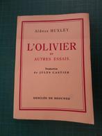 L’olivier et autres essais (Aldous Huxley) – 1946 – 295 page, Boeken, Europa overig, Ophalen of Verzenden, Aldous Huxley, Gelezen