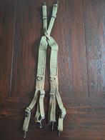 US M1943 suspenders 1945 transitional with laundry number!, Verzenden