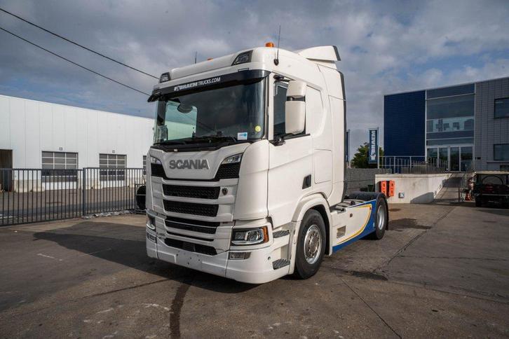 Scania R450 + KIPHYDR. (bj 2017), Auto's, Vrachtwagens, Bedrijf, Te koop, Airconditioning, Elektrische ramen, Navigatiesysteem