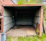 Metalen garagebox/ opslagruimte, Ophalen