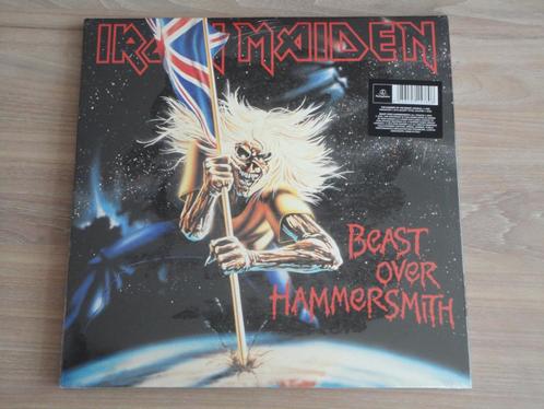3LP Iron Maiden - Number Of The Beast/Beast Over Hammersmith, Cd's en Dvd's, Vinyl | Hardrock en Metal, Ophalen of Verzenden