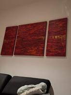 Mondeli schilderij 3-luik Abstracte Zee, Antiek en Kunst, Ophalen