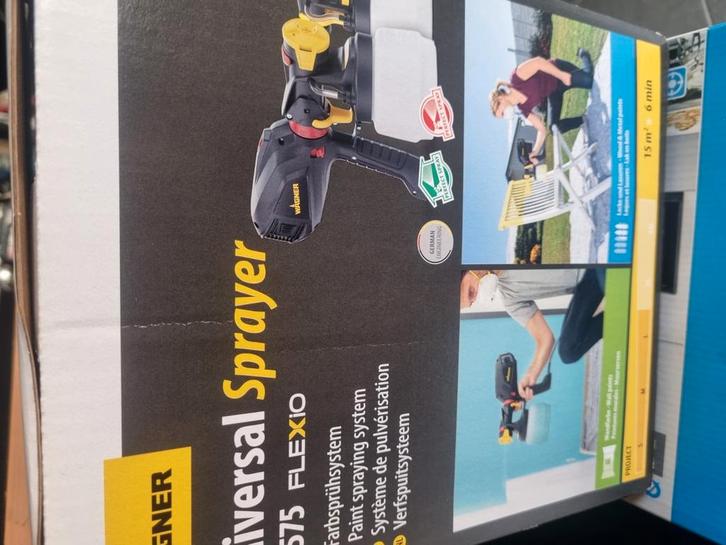 wagner verfspuit, Doe-het-zelf en Bouw, Verf, Beits en Lak, Nieuw, Ophalen of Verzenden