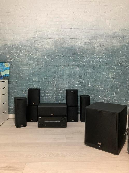 onkyo ht 9800 thx home cinema systeem 7.1, Audio, Tv en Foto, Home Cinema-sets, Zo goed als nieuw, Soundbar, Ophalen