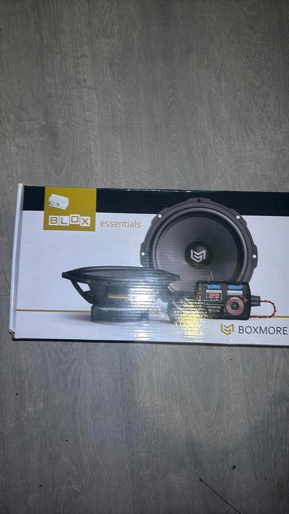 BLOX Essentials Boxmore Speakerset – NIEUW in doos – €120, Auto diversen, Autospeakers, Nieuw, Ophalen of Verzenden