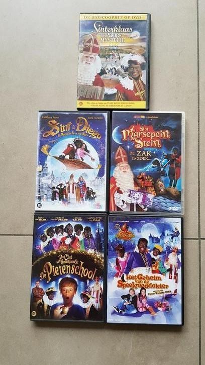 Dvd's Sinterklaas en pieten, Cd's en Dvd's, VHS | Kinderen en Jeugd, Zo goed als nieuw, Kinderprogramma's en -films, Overige typen