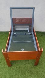 Auping Auronde Bed 90x200cm 48cm hoog Elektrisch Verstelbaar, Ophalen of Verzenden, Zo goed als nieuw