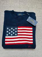 Polo Ralph Lauren trui USA vlag navy M nieuw met kaartje, Nieuw, Ophalen of Verzenden, Polo Ralph Lauren, Maat 48/50 (M)
