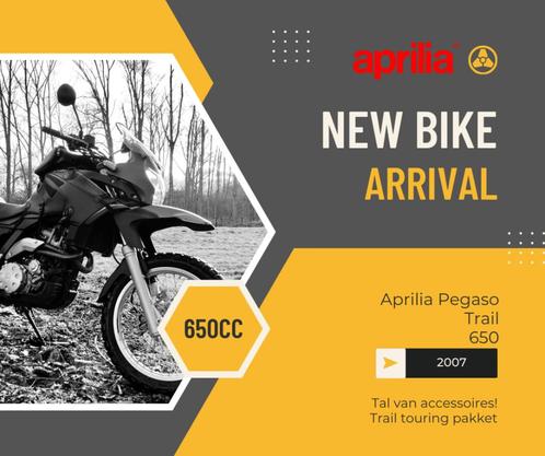 Aprilia Pegaso 650 Trail, Motoren, Motoren | Aprilia, Particulier, Toermotor, 12 t/m 35 kW, 1 cilinder, Ophalen of Verzenden
