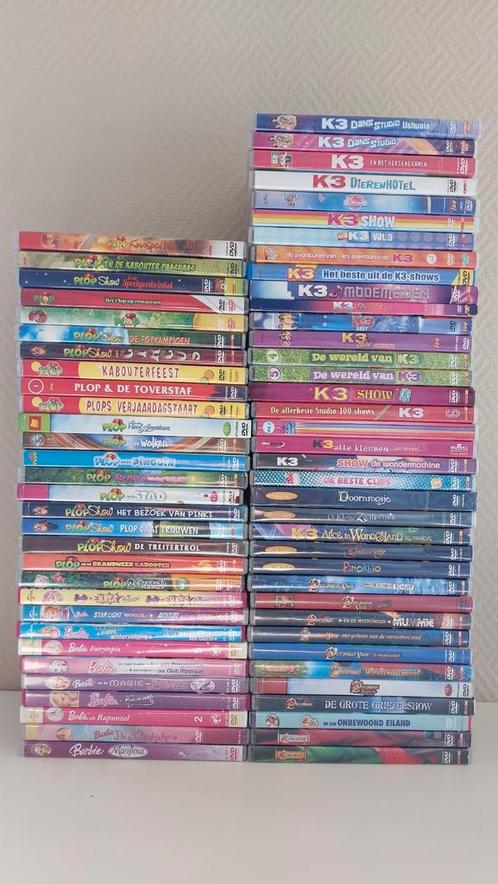 Dvd's K3 Barbie Plop Piet Piraat, Cd's en Dvd's, Dvd's | Kinderen en Jeugd, Zo goed als nieuw, Avontuur, Ophalen of Verzenden