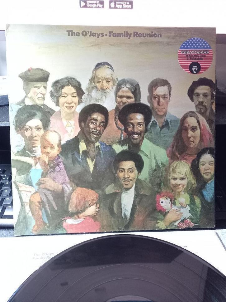The O'Jays – Family Reunion - Lp Als nieuw, Cd's en Dvd's, Vinyl | R&B en Soul, Zo goed als nieuw, Soul of Nu Soul, 1960 tot 1980
