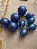 Glazen Kerstballen en glazen piek, Diversen, Kerst, Ophalen, Zo goed als nieuw