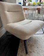AM.PM beige linnen fauteuil, Huis en Inrichting, Ophalen, Gebruikt, 75 tot 100 cm, Metaal