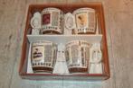 cadeauset 4 koffietassen met 4 lepels nieuw, Enlèvement ou Envoi, Neuf, Autres styles, Tasse(s) et/ou soucoupe(s)