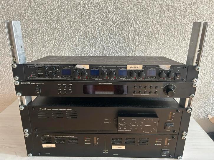 Professionele Audio Rack – APart Audio installatie, Audio, Tv en Foto, Professionele apparaten, Gebruikt, Audio, Ophalen