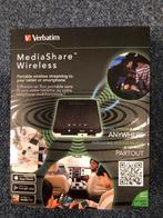 Verbatim Mediashare Wireless voor IOS en Android, Computers en Software, Geheugenkaartlezers, Ophalen of Verzenden, Zo goed als nieuw