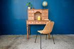 Bureau à gradin en bois massif 1900 rare meuble en sapin, Ophalen, Gebruikt, Bureau