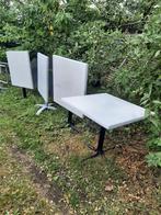Bistro tafeltjes bijzettafeltje  van het merk SM france, Tuin en Terras, Tuintafels, Ophalen of Verzenden, Zo goed als nieuw, Hout