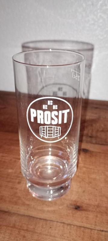 Brasserie bière verre Prosit 25 cl