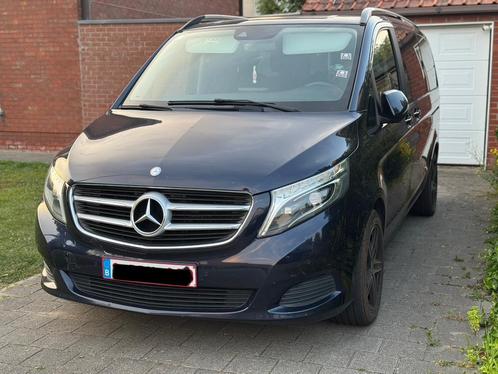 Mercedes V250 7-Plaatsen, Auto's, Mercedes-Benz, Particulier, V-Klasse, Diesel, Euro 6, Automaat, Blauw, Stof, Ophalen