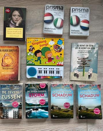Boeken allerlei 2€/stuk of 10€ voor alles beschikbaar voor biedingen
