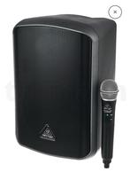 Behringer MPA200BT accu luidspreker met microfoon, Ophalen, Zo goed als nieuw, 100 watt of meer