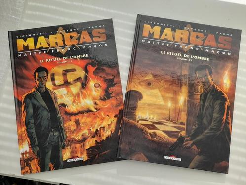 MARCAS MAITRE FRANC MACON TOMES 1 ET 2 TOUS EO, Boeken, Stripverhalen, Zo goed als nieuw, Complete serie of reeks, Ophalen of Verzenden