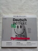Deutsch Perfekt - Die kraft des optimismus, Cd's en Dvd's, Ophalen of Verzenden, Nieuw in verpakking