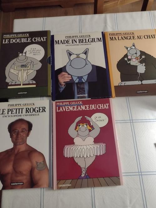 livres Le Chat Philippe Geluk, Livres, BD | Comics, Comme neuf, Comics, Europe, Enlèvement ou Envoi