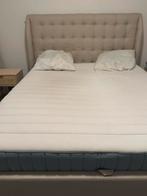 Lit coffre maison du monde, Maison & Meubles, Chambre à coucher | Lits boxsprings, Enlèvement, Comme neuf, Beige