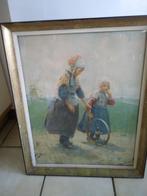 Chromo Litho Frantz Charlet Volendamse kinderen, Ophalen