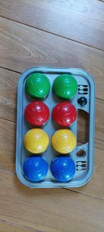 8 boules de pétanque pour enfants, avec cochonnet ( plastic), Kinderen en Baby's, Speelgoed | Buiten | Actiespeelgoed, Ophalen of Verzenden