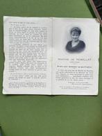 Marthe de Noaillat gebedsprentje, Verzamelen, Bidprentjes en Rouwkaarten, Ophalen of Verzenden, Bidprentje