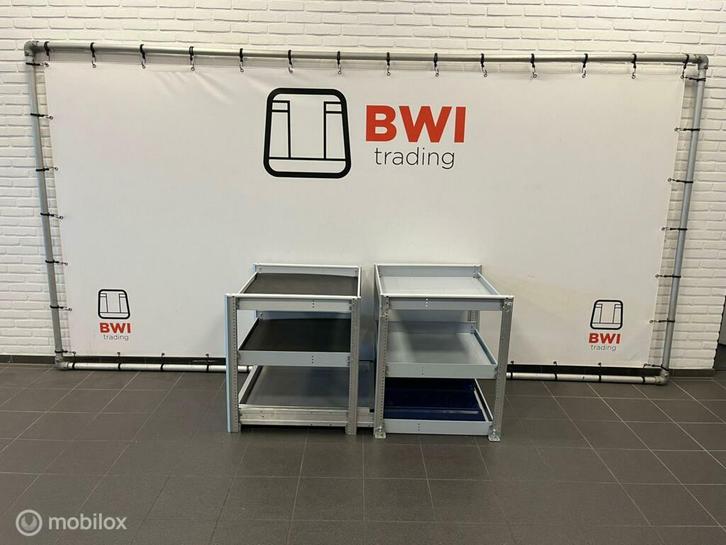 Sortimo set bedrijfswageninrichting L+R dubbele schuifdeur, Auto-onderdelen, Interieur en Bekleding, Gebruikt, Ophalen of Verzenden