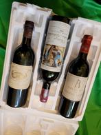 3 GRANDS VIN CHATEAUX - 3 GRANDS MILLESIMES, Collections, Vins, Pleine, France, Enlèvement ou Envoi, Vin rouge
