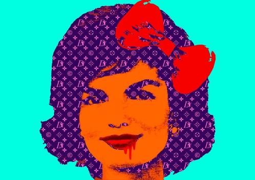 Death NY seriegrafie 'Jackie' (Kennedy) signed and numbered, Antiquités & Art, Art | Lithographies & Sérigraphies, Envoi