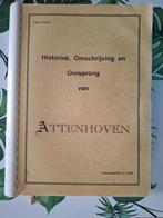 Historiek, Omschrijving Oorsprong van Attenhoven, Gelezen, Ophalen of Verzenden, 20e eeuw of later, Claudy Winant