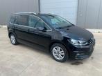 VW TOURAN 2.0TDI DSG/NAVI/ PARKPILOT/PDC V +A/CRUISE C/TREKH, Auto's, Automaat, Stof, Zwart, Bedrijf