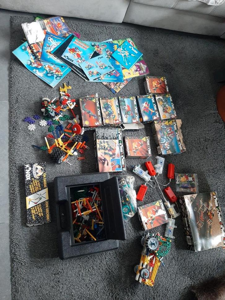 Groot lot K´nex, Kinderen en Baby's, Speelgoed | Bouwstenen, Gebruikt, Ophalen of Verzenden