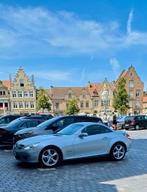 Mercedes SLK 200 kompressor, Auto's, Automaat, Achterwielaandrijving, Zwart, Cabriolet