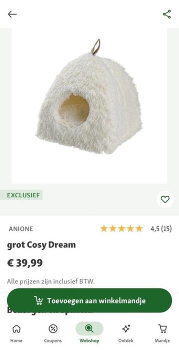 Huisje/slaapplek voor kat beschikbaar voor biedingen