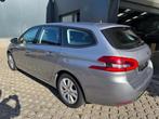 Peugeot 308 SW benzine - Automaat, Auto's, Stof, Gebruikt, Blauw, 3 cilinders